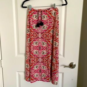 JJill cotton jersey midi skirt size MP